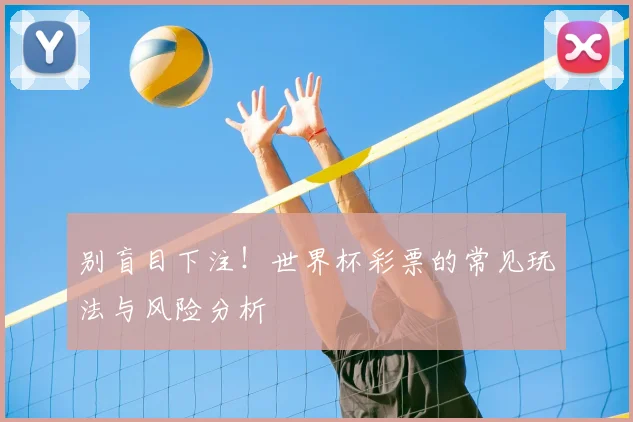 别盲目下注！世界杯彩票的常见玩法与风险分析